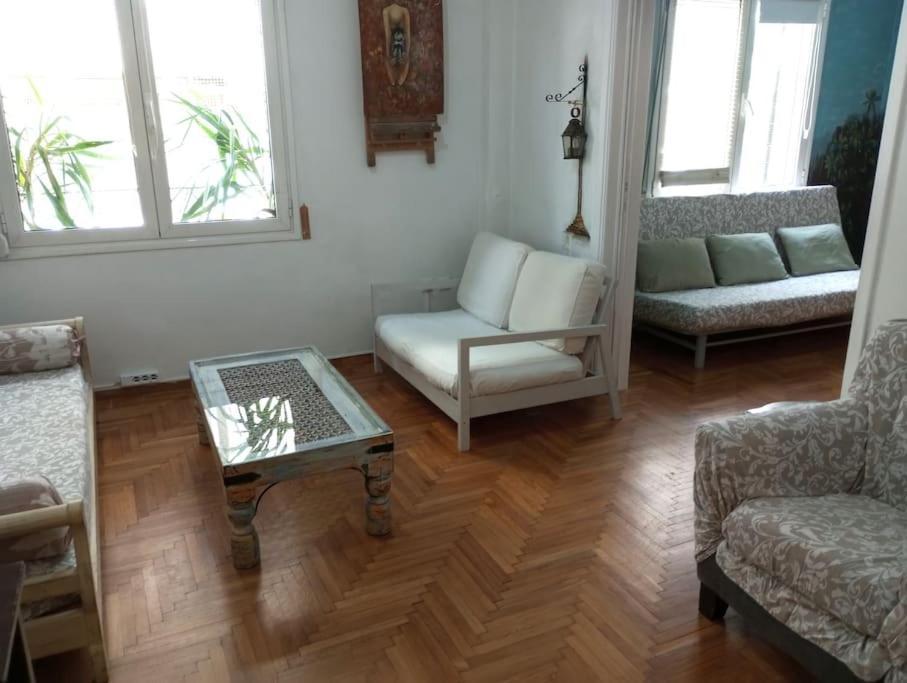 Kyriaki 'S Artistic Apartment Next Metro Agios Ioannis Atena Exterior foto